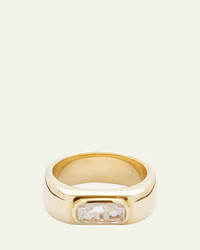 Dalia Kaleidoscope Shaker Cigar Band with Diamonds